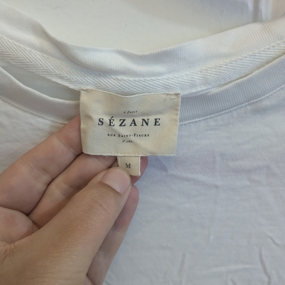 Lot Of Two Sezane T-Shirts - Picture 4 of 7